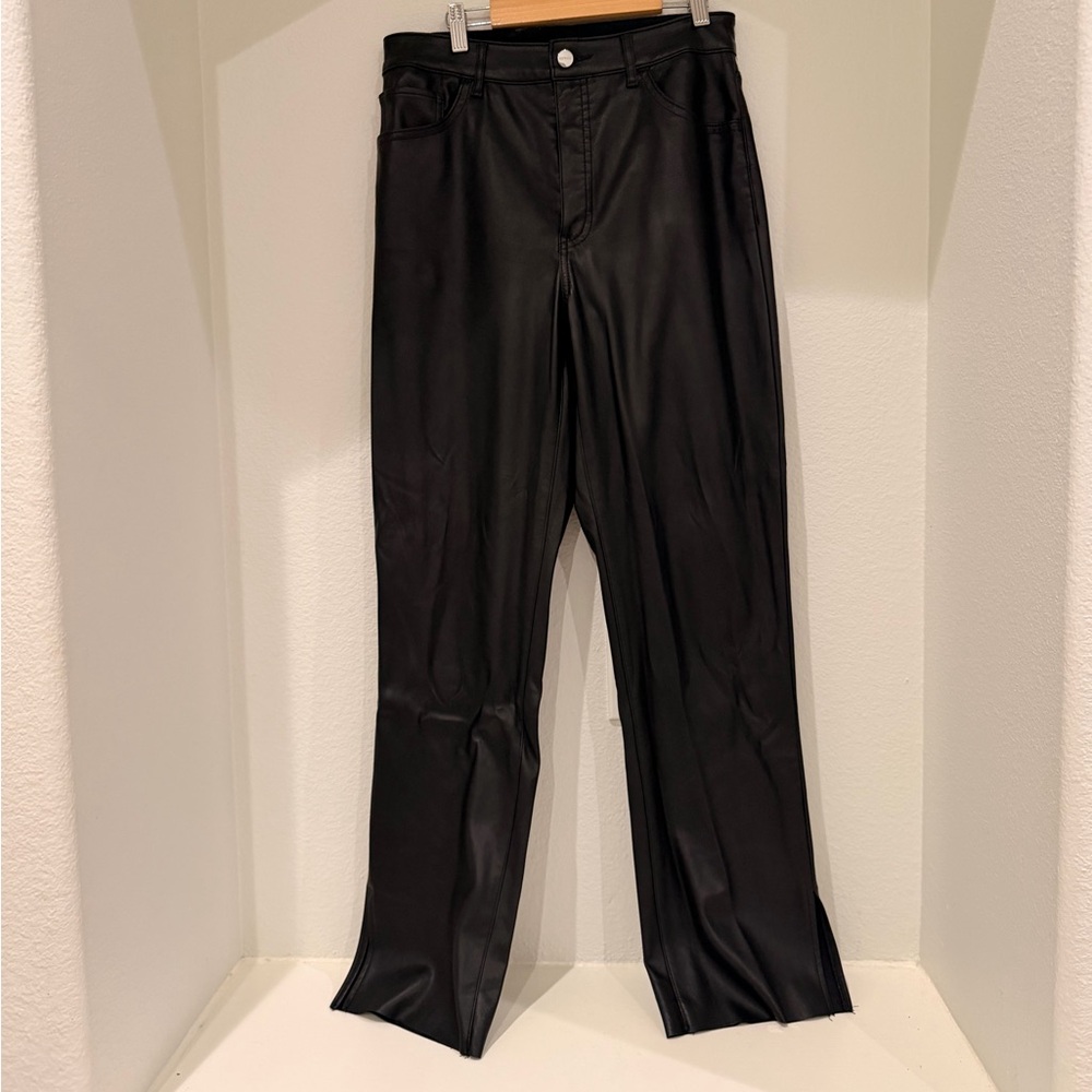 Express Midnight Black Straight Leg Pants